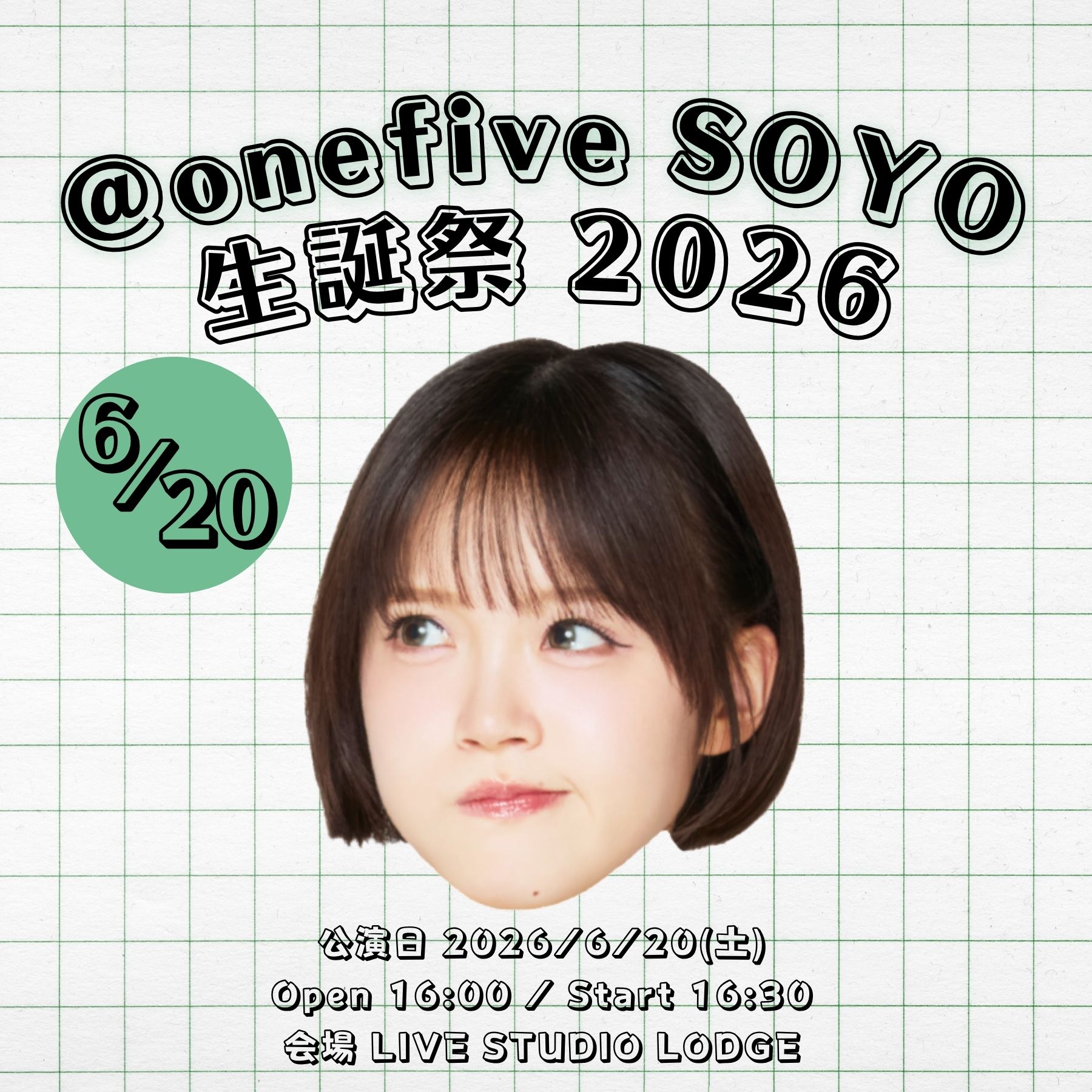 @onefive  SOYO 生誕祭 2026